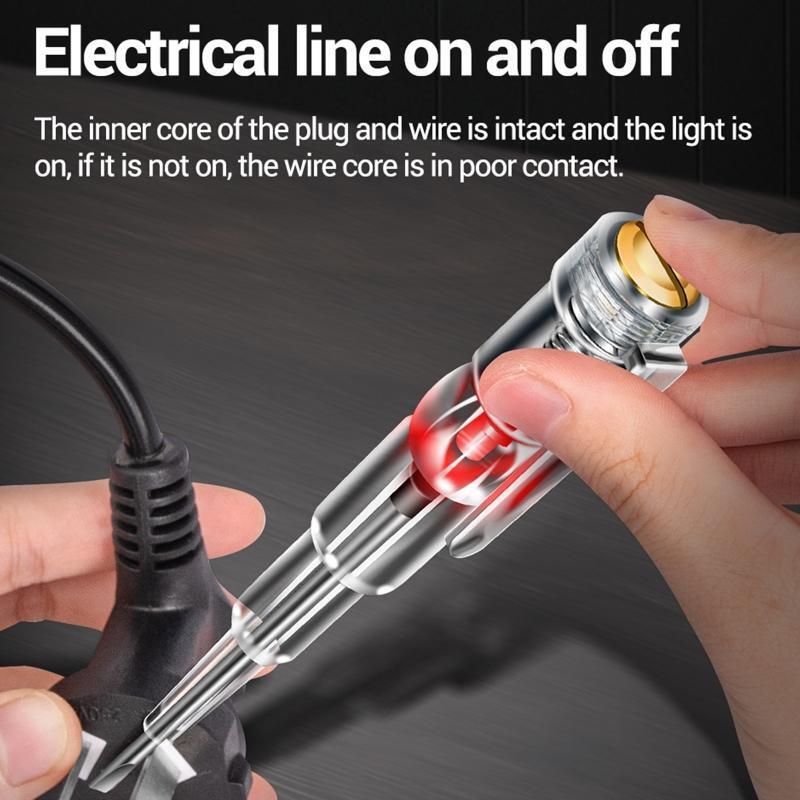 Professional Pen Electric Tester Screwdriver with LED Light Magnetic Screwdriver