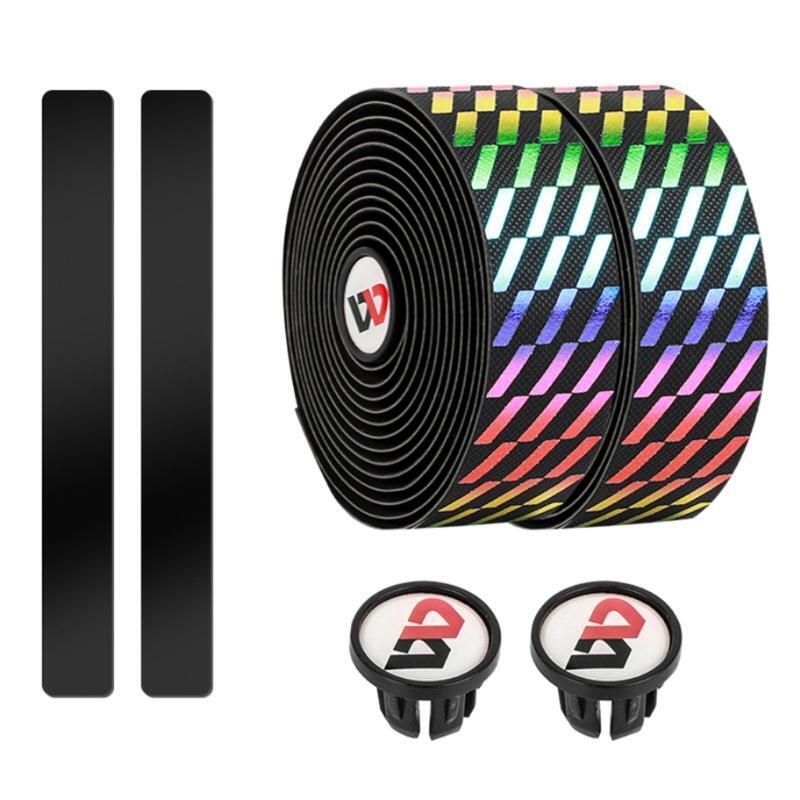 Bicycle Handlebar Non-Slip Bar Tape Wrap Rhombus Colorful Handlebar Tape