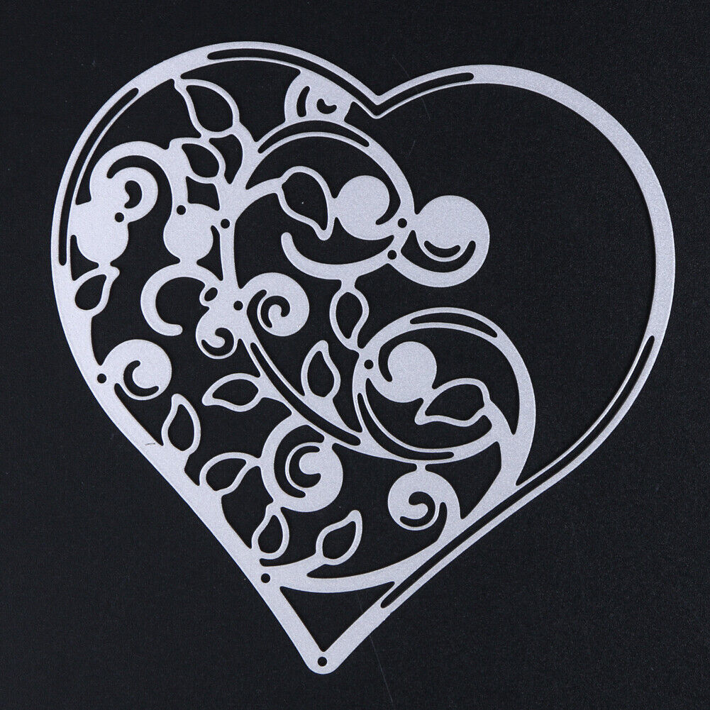 Hollow Out Heart Metal Cutting Dies Stencil for DIY Scrapbooking Paper Card
