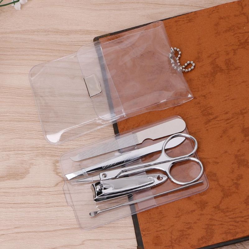 Clear Manicure Bag Nail Clipper Nail Cutters For Nail Tips Nails Travel Kit