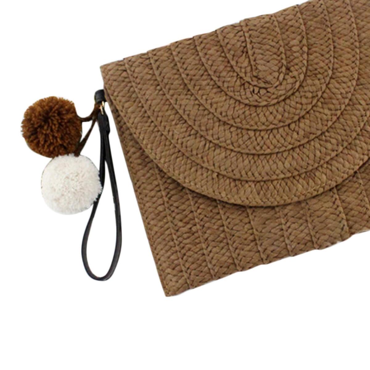 Women Straw Bag Crossbody Strap Shoulder Bags Beach Summer Ladies Casual Bags