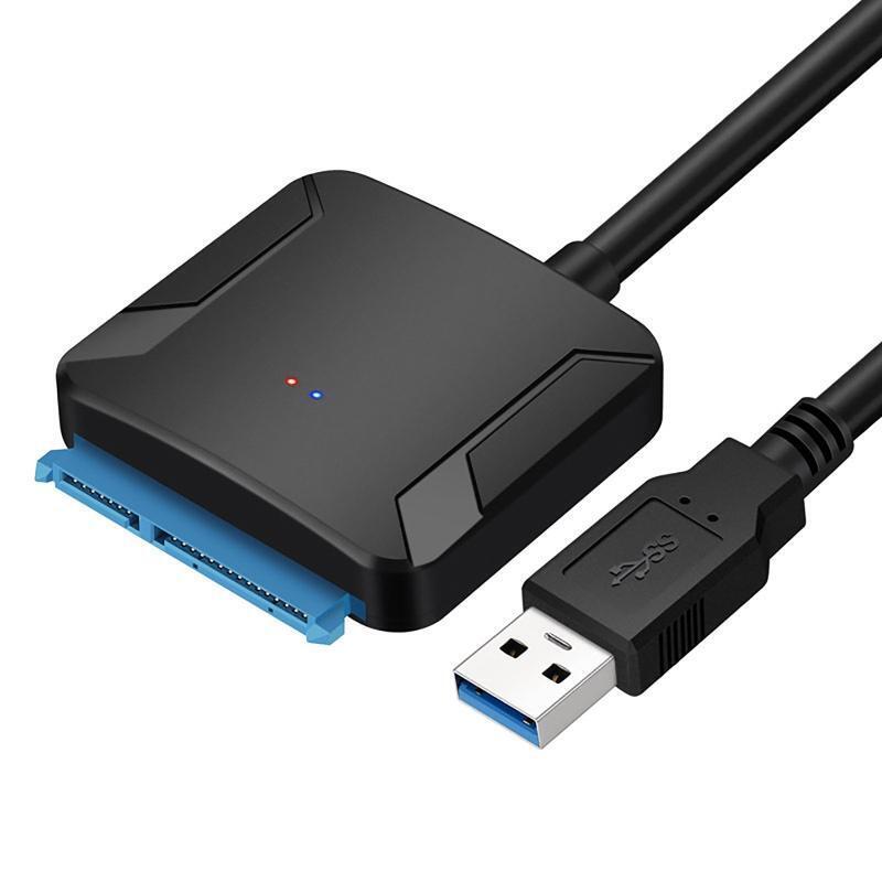 USB3.0 to Sata Hard Drive Cable for 2.5 3.5 HDD SSD Adapter Cord 45cm/17.7in