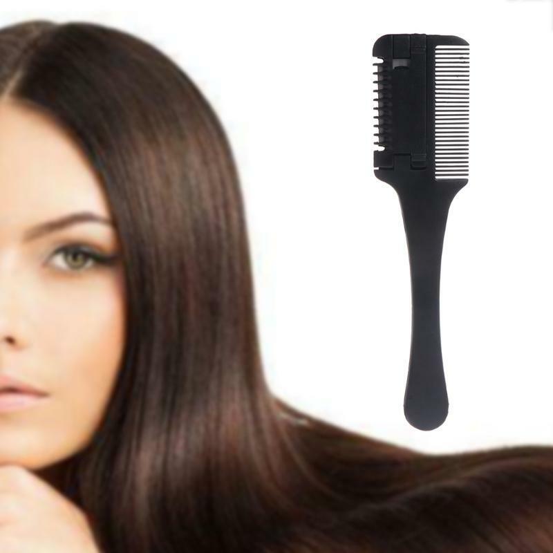 Hair Razor Comb Sharp Hair Cutter Comb Split Ends Hair Trimmer Styler Barber