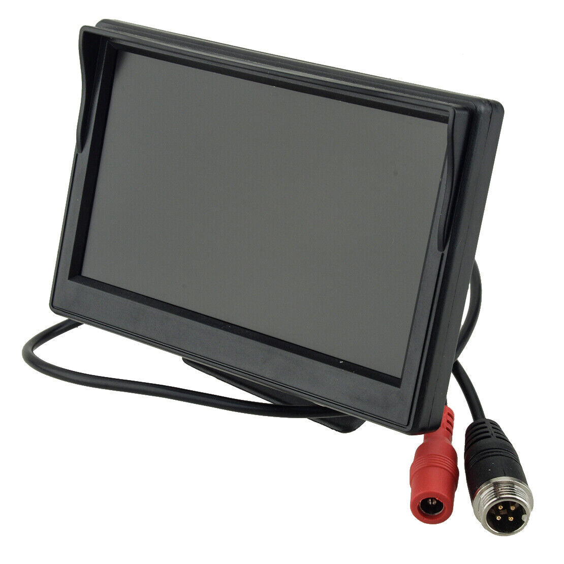 5" LCD Monitor 4PIN CCD Rear View Reversing Camera For Car Van Trailer Truck
