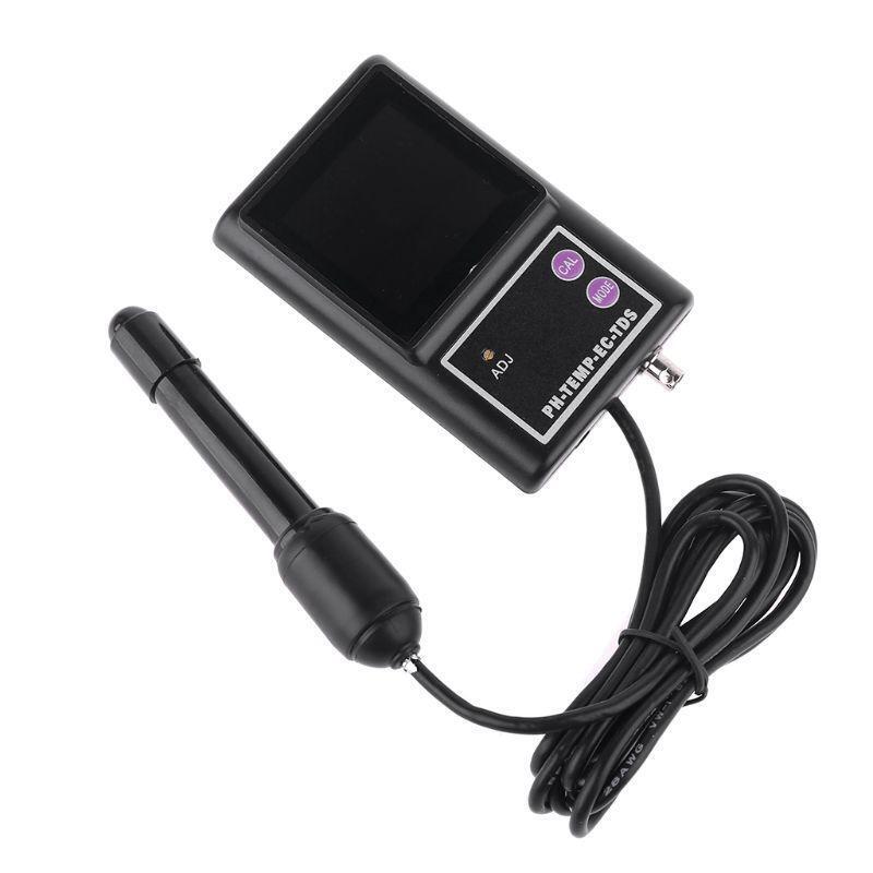 pH Temperature EC TDS Meter Tester Water Quality Analyzer 4-in-1 Online Monitor