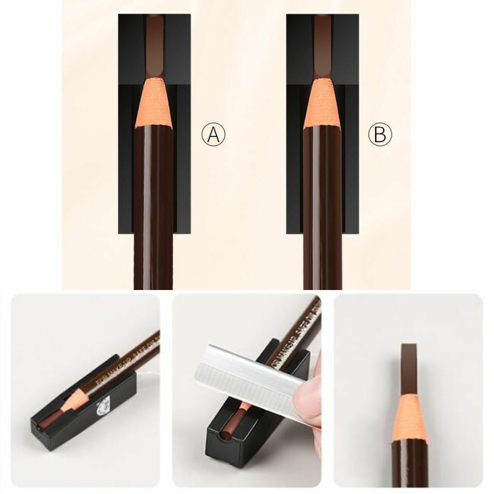 Waterproof Sharpening Eyebrow Pencil Sharpener Pencil Tip Thin Microblading