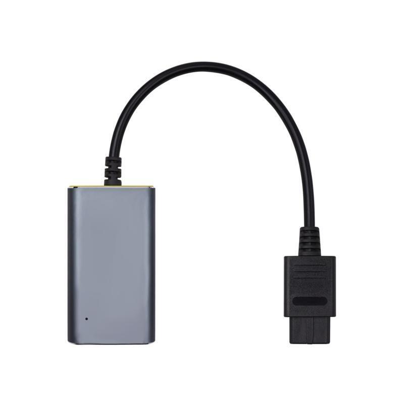 480P HDMI-compatible LineDoubler Adapter ConverterN64/NGC/SNESS-video/Composite