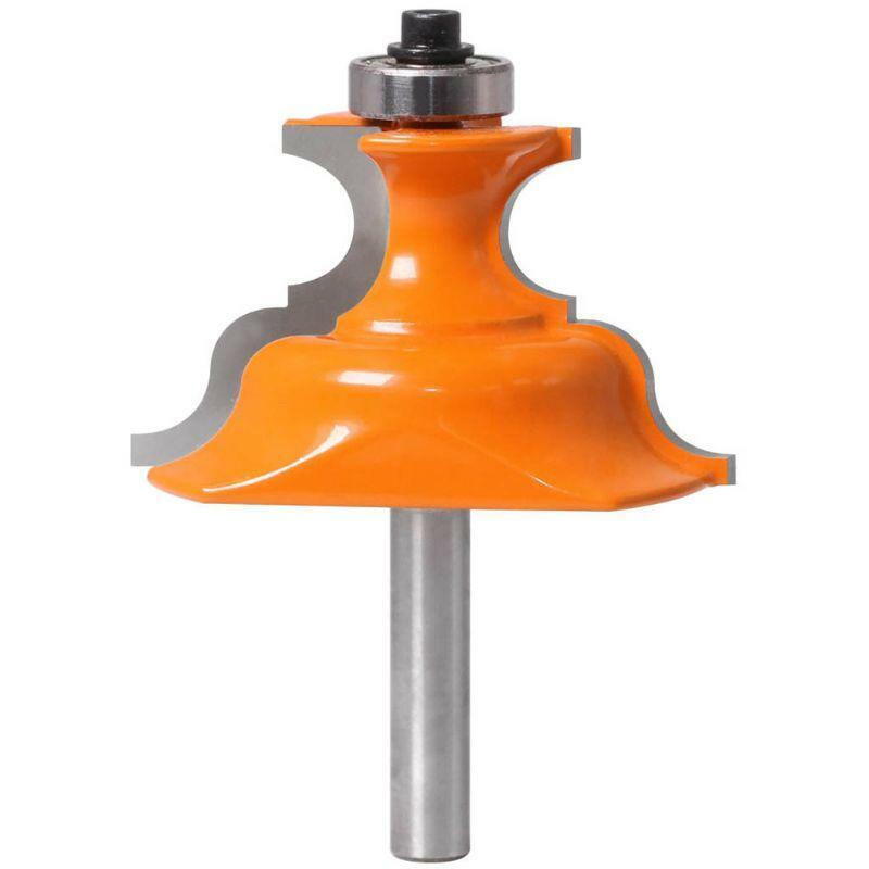 8mm Shank Pedestal Router Bit Window Door Molding Foot Cabinet Line Cutter Mill