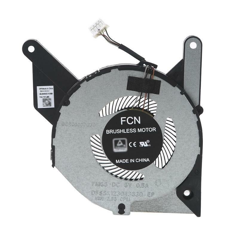 Notebook CPU Fan DC 5V 0.5A 4Pin Laptop Cooling Fan for Dell Latitude 5410 New