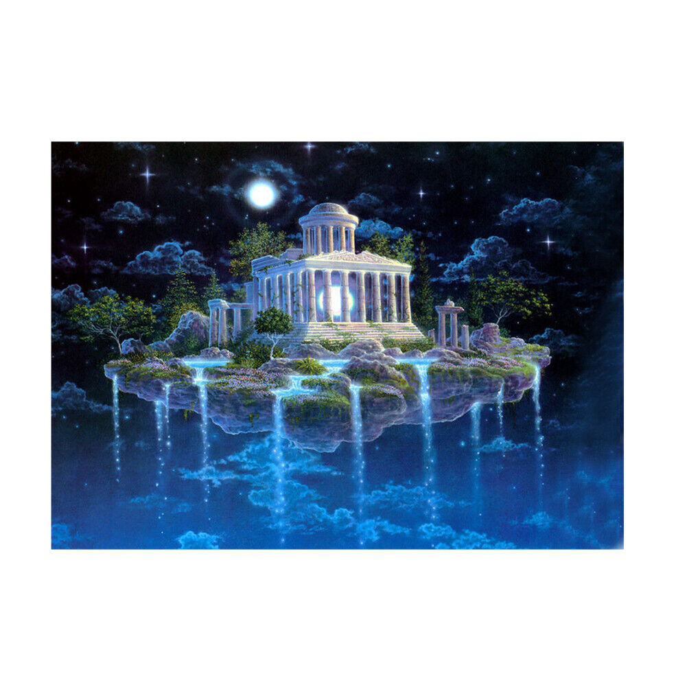 Castle in the Air 5D Diamond DIY Painting Craft Kit Home Decor Craft