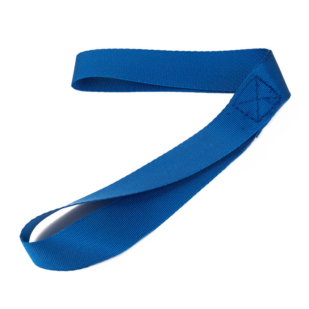 8pcs 13x1 inch Soft Loop Tie-Down Strap for Securing ATV Motorcycle (Blue)