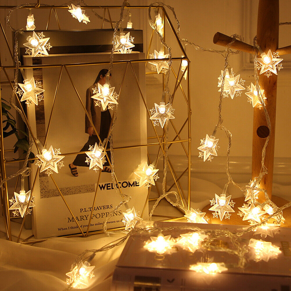 3 Meters 20LED Star Light String Fantasy Christmas Decor Fairy Garland Lamp
