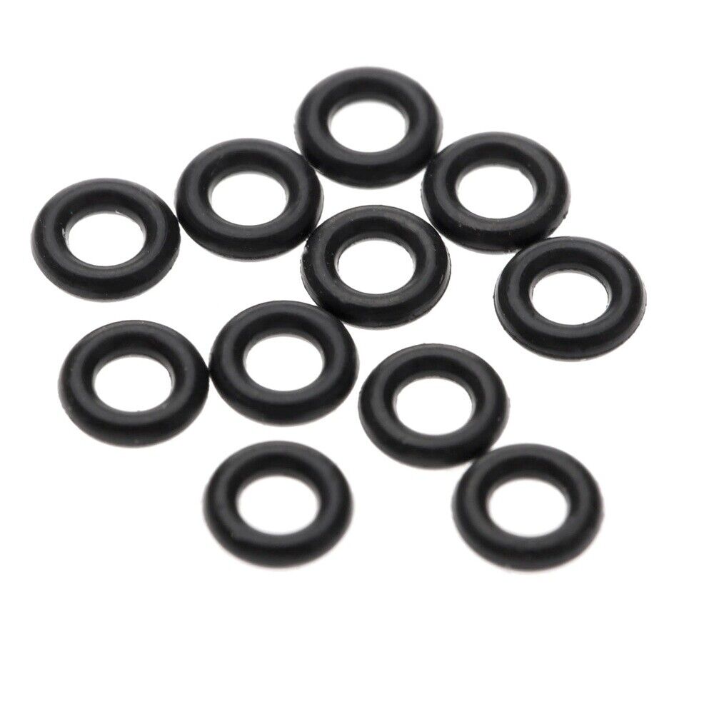 Durable Black Rubber Darts Tip Stems Flights Gasket Grip Washer Ring 100Pcs/Kit