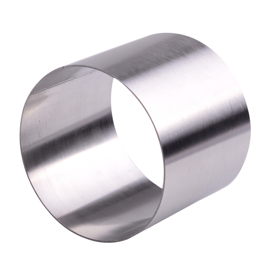 3x 6cm Stainless Steel Round Mold Mousse Cake Cutter Ring Pastry Baking Mould