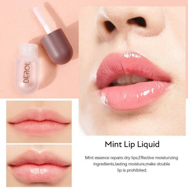 2pcs 5.5ml Moisturizing Lip Plumper Serum Natural Plant Extract Lips Enhancer