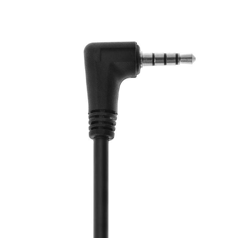 3.5mm Audio Jack Speaker PTT Mic For Yaesu MH-34B4B VX-3R FT-60R FT1DR FT2DR