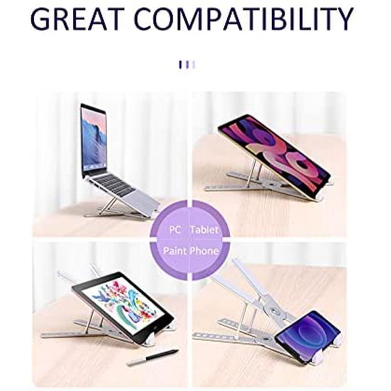 Laptop Stand Tablet Holder Creative liftable Heightened Stand Alloy Portable