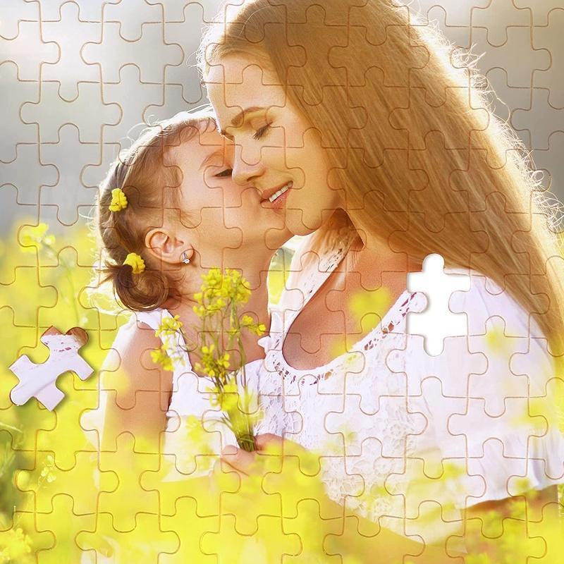 15 Sets Blank Sublimation-Puzzle Blank Jigsaw for DIY Custom Puzzle Heat Press