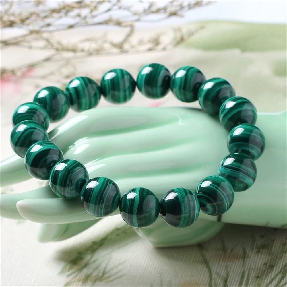 Lava Rock Bead Bracelet Natural Stone Bangle Malachite Bracelets Wristbands