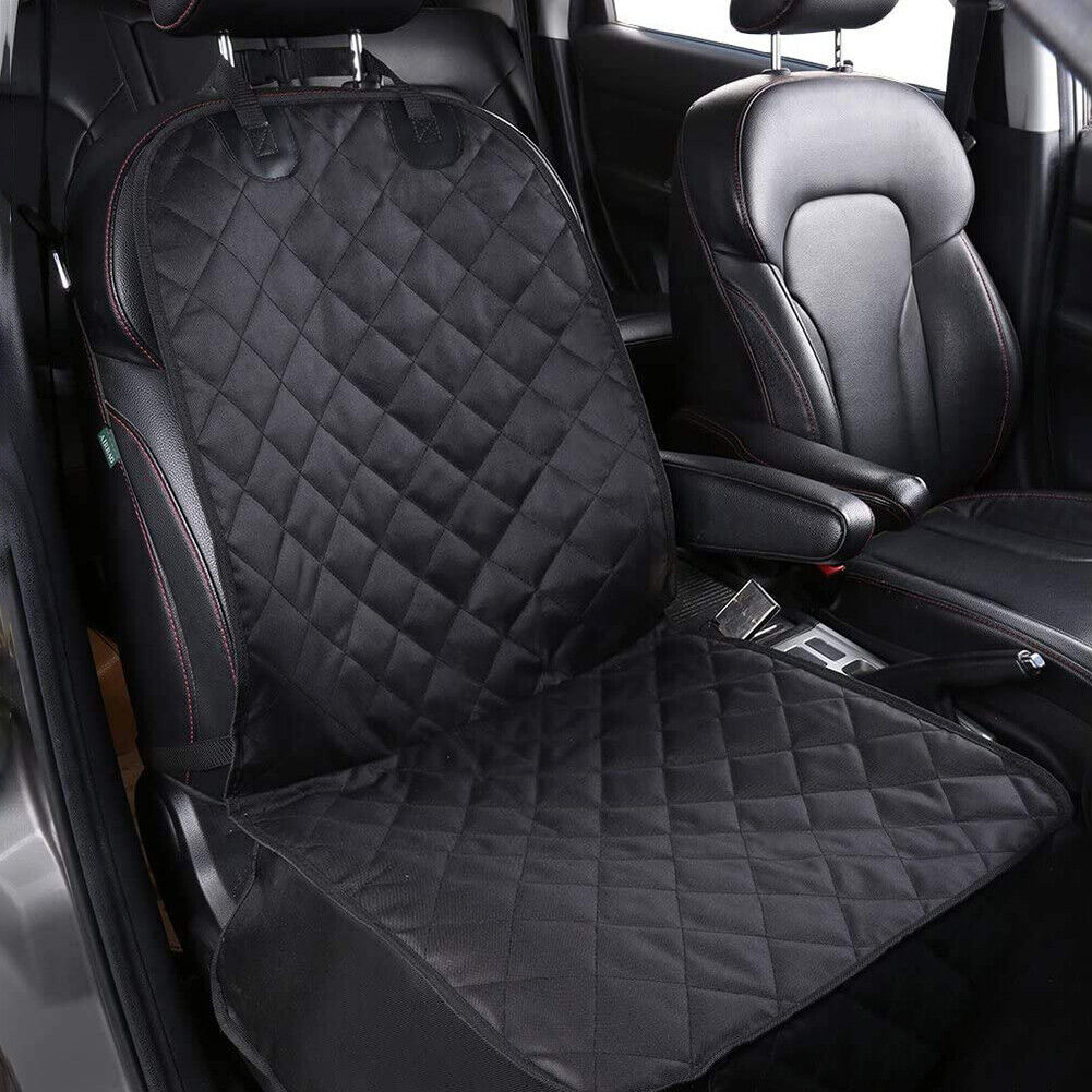 Waterproof Car Front Seat Pet Cover Protector Mat for Cat Dog Carrier Black