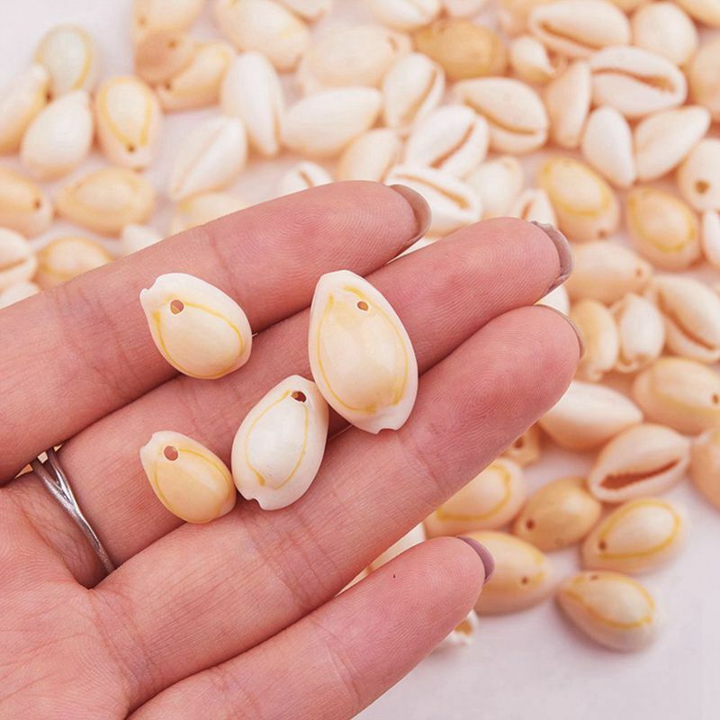 50pcs Shell Beads for Women jewelry Bracelet Necklace Earring Making DIY Gi M7B8