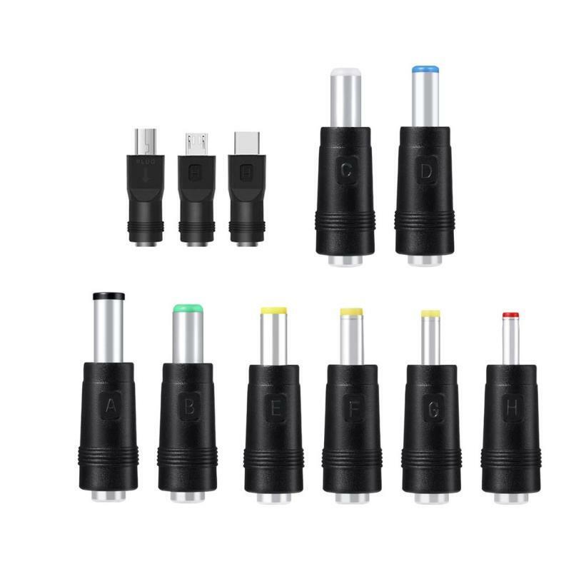11in1 5V USB to DC 5.5x2.1mm Plug Charging Cord for Fan Speaker Router Cellphone