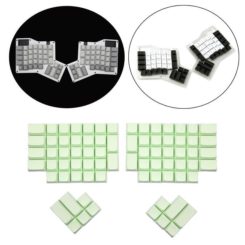 76 Keys PBT Keycap XDA Profile Not Engraving Key Cover for Ergodox MX Switches