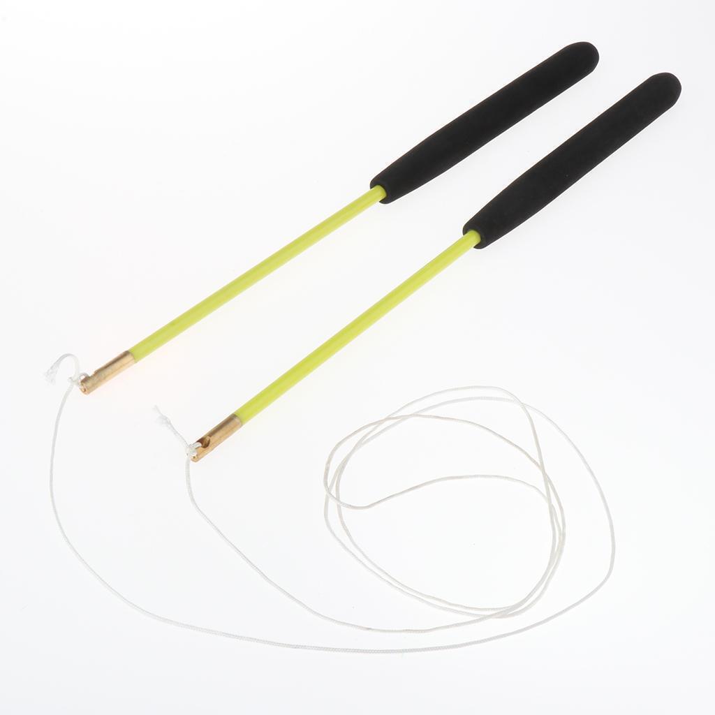 1pc Professional 3 Bearing Diabolo w/ Light Sticks  Gift 13cm