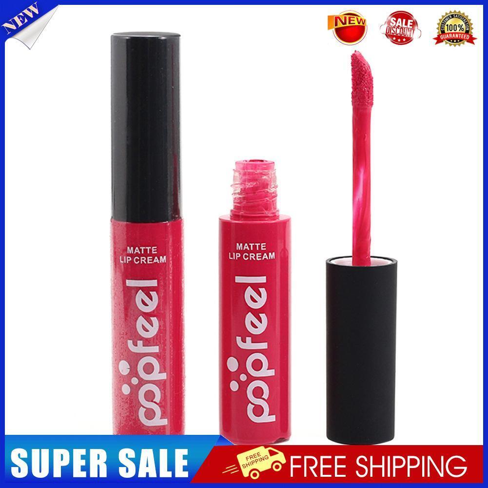 6pcs/set Waterproof Moisturing Matte Lipstick Long Lasting Lip Balm Kit (01