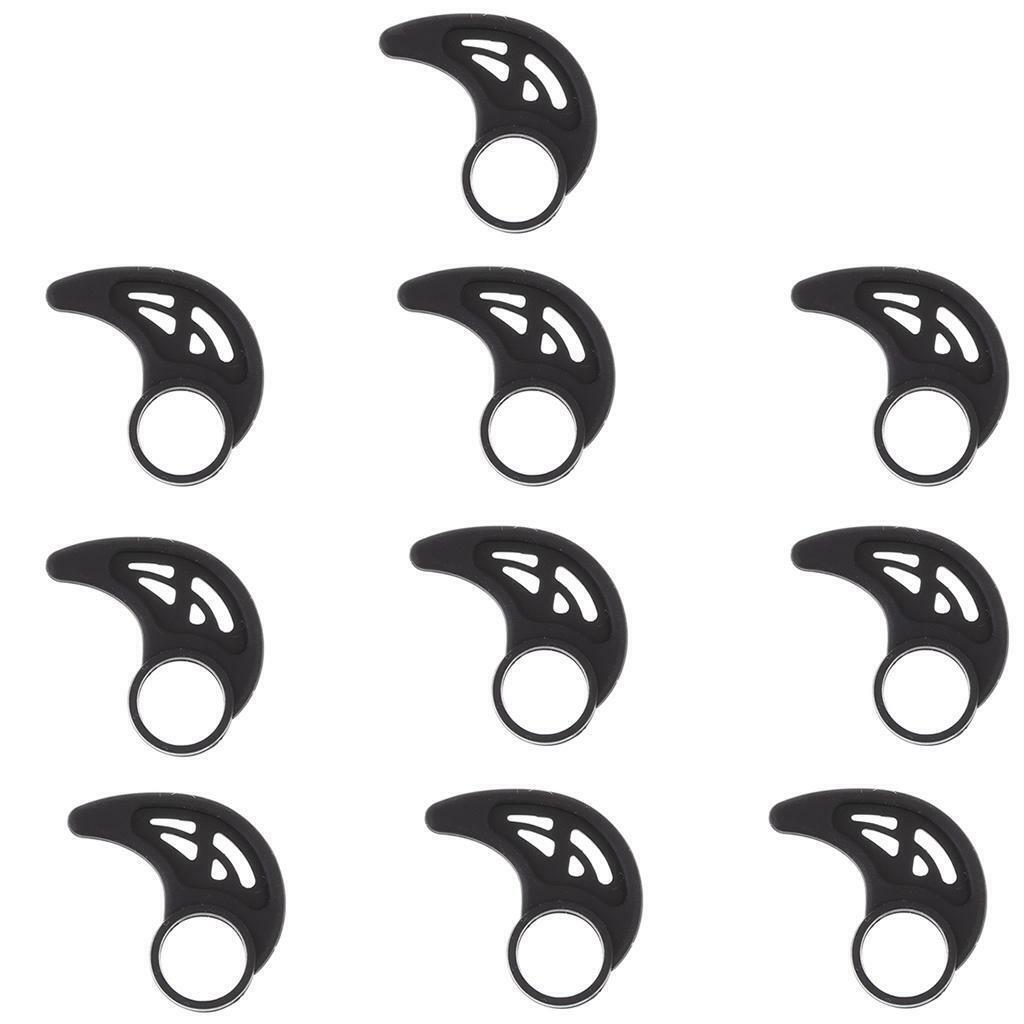 10Pcs Horn-Shaped Ear Hook Holder Headphones Sports Headset Earhook New