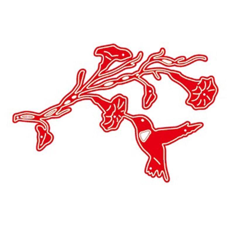 Flying Bird Metal Cutting Die Stencil DIY Scrapbooking Album Paper Card Template