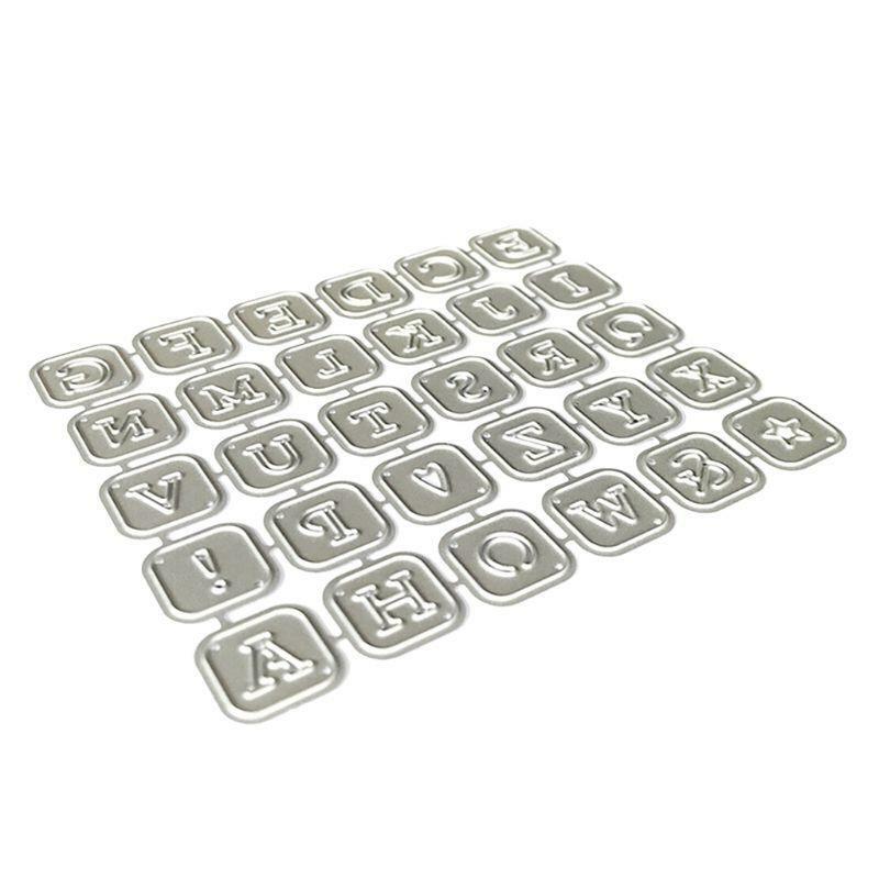 Alphabet Letters Metal Cutting Dies Stencil Scrapbooking DIY Album   Paper cards