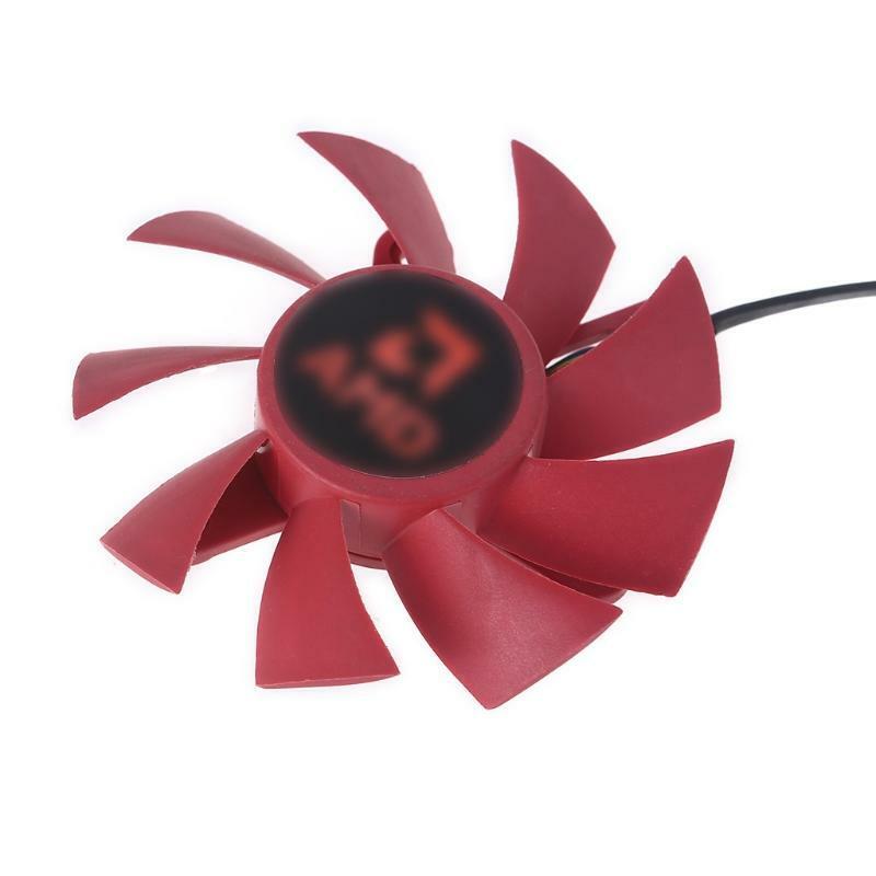 FD8015U12S 4Pin 12V 0.5A Cooler Fan Graphics Card Cooling VGA Fan for AMDRX570