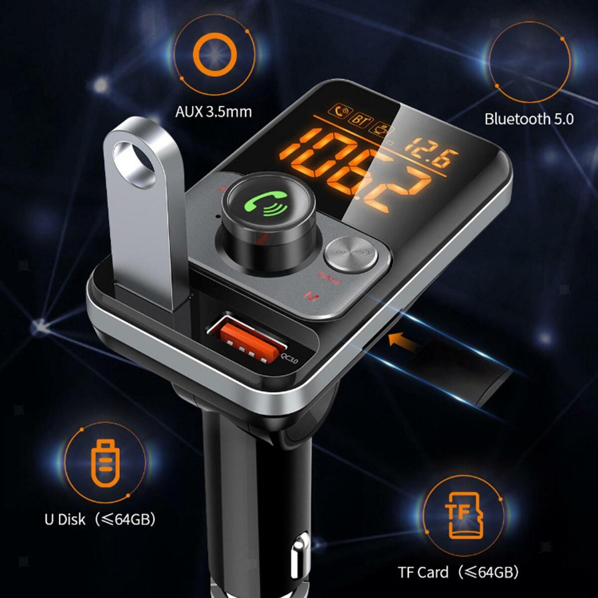 FM Transmitter LED Display for  Car Stereo Projector