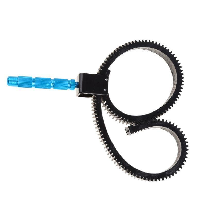 Adjustable Manual Flexible Gear Ring Belt for DSLR Camera Follow Focus Zoom Lens