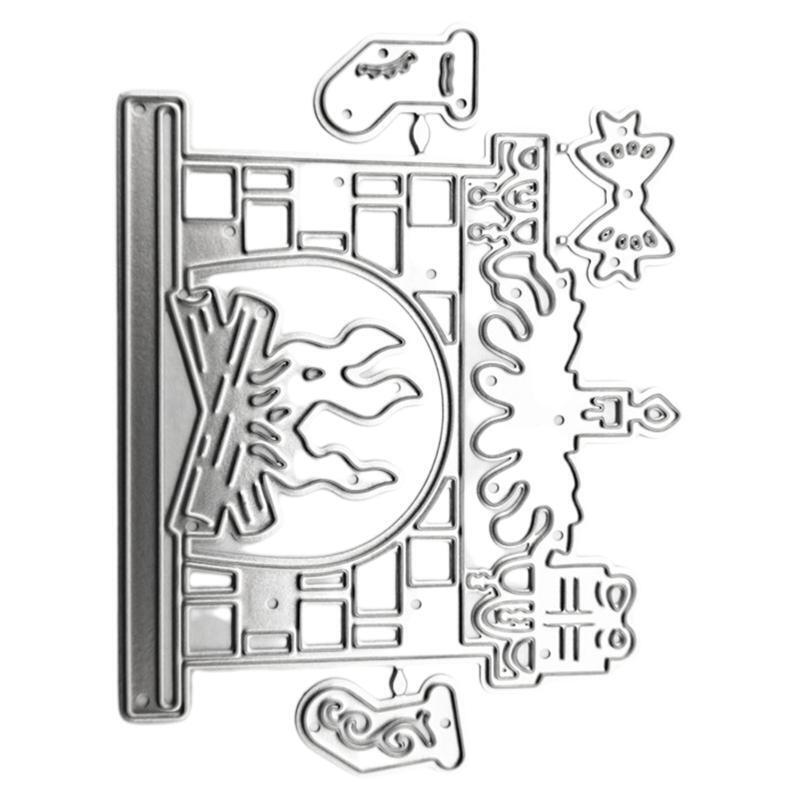 Firewood Metal Cutting Dies Stencil Scrapbooking DIY Album Stamp Paper Card