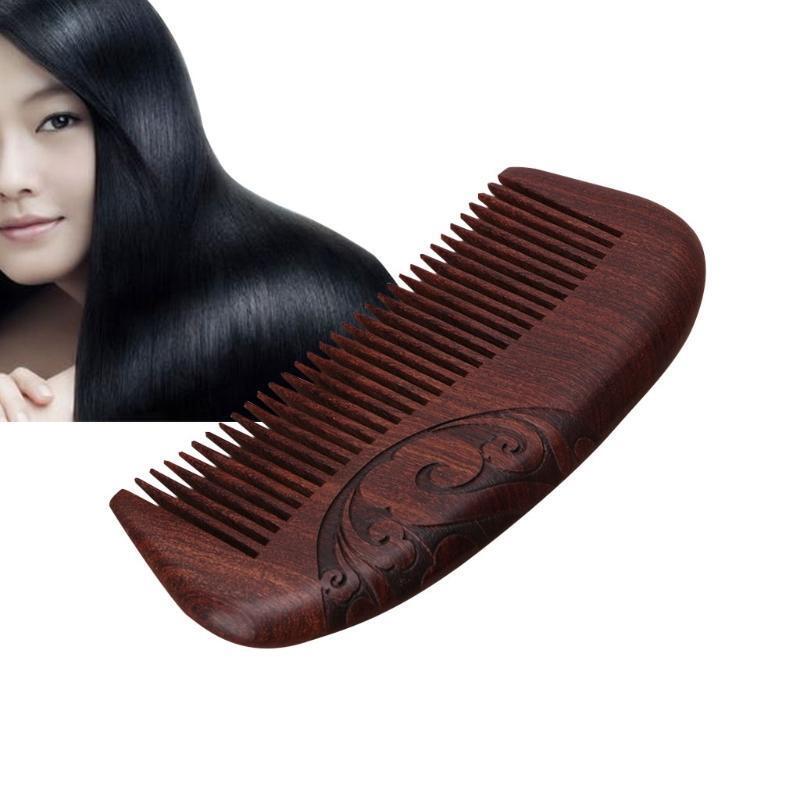 Pro Hairdressing Anti-static Fragrant Natural Wood Wooden Hair Care Comb