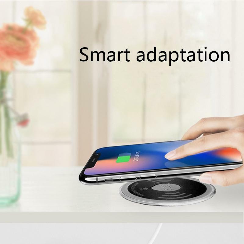 15W QC3.0 USB-C USB-A Built in Desktop Device Qi Fast Embedded Wireless Charger