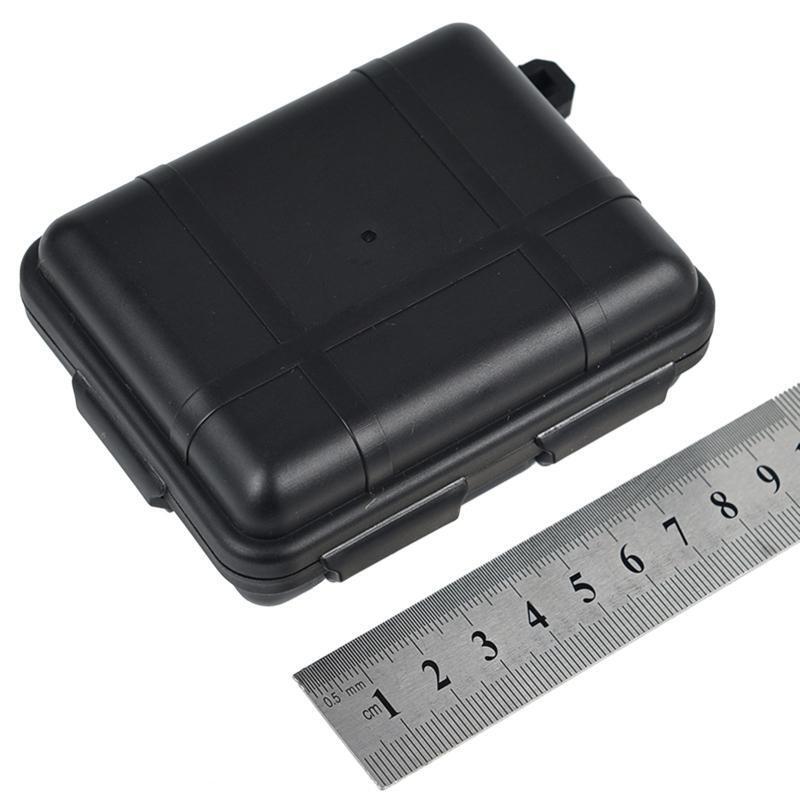 Outdoor Plastic Travel Box Airtight Survival Container Storage Carry Box Small
