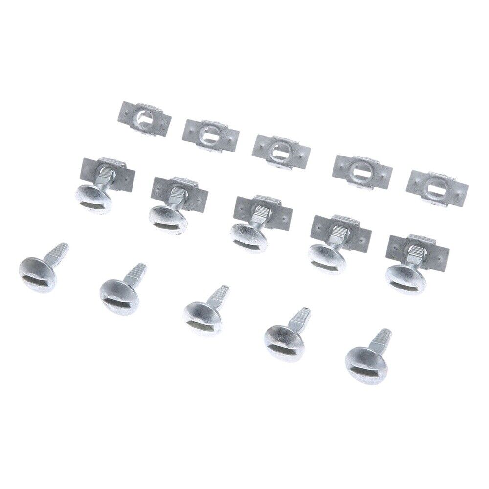 10 Set Car Metal Fixing Clips Fit for Citroen C5 C-Quatre Triumph Sega Peugeot