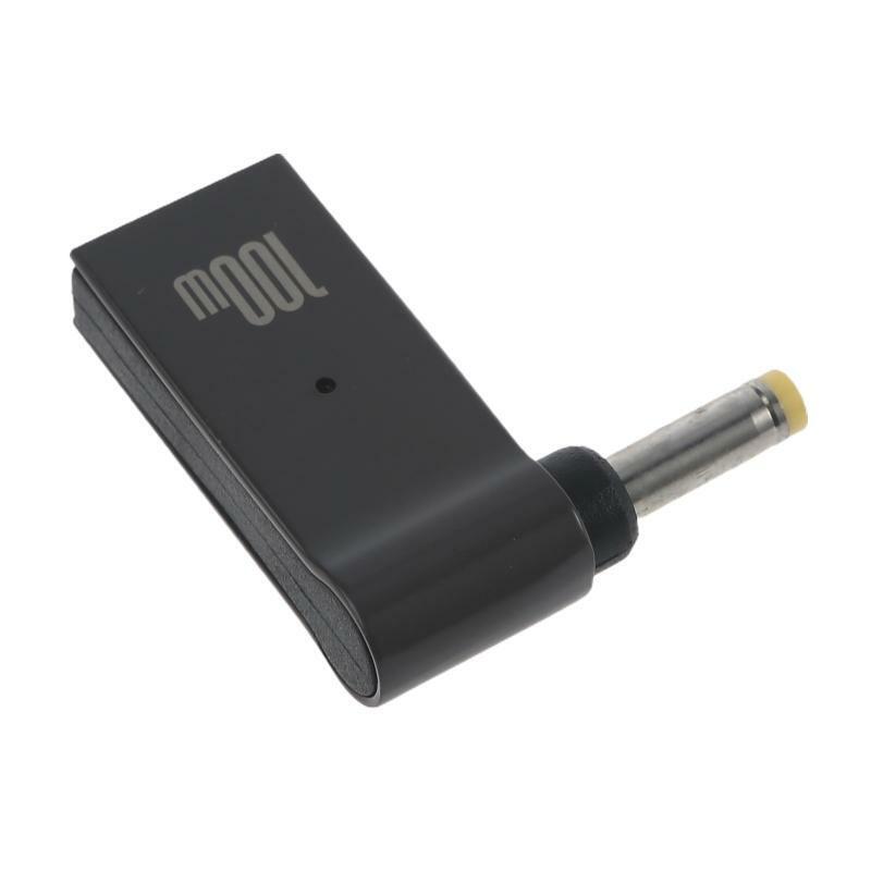 Type C Female to 4.0x17mm Adapter for Travel Bussiness Trip PD 100W for Laptops