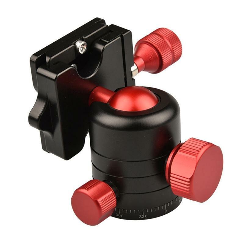 Ball Head for DSLR Camera Camcorder Tripod Monopod Load up to11 pounds/5 kg