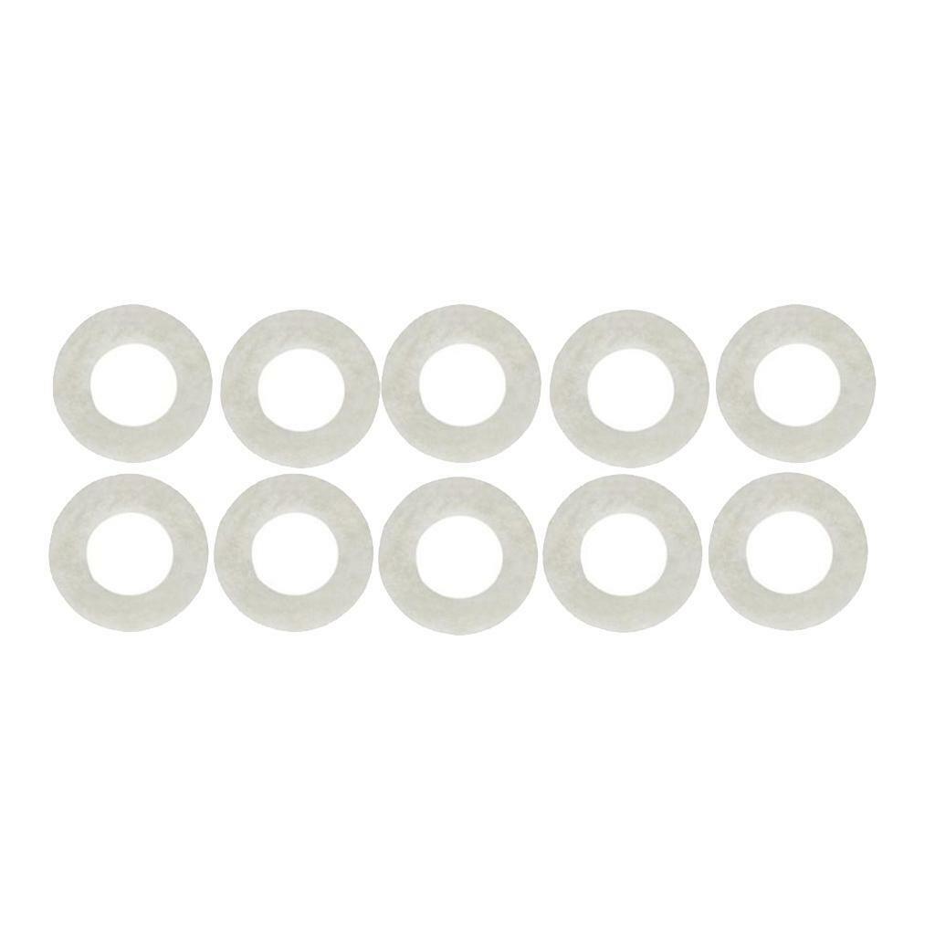 10pcs Trumpet Pads Wool Felt Value Pads for Trumpet Repair