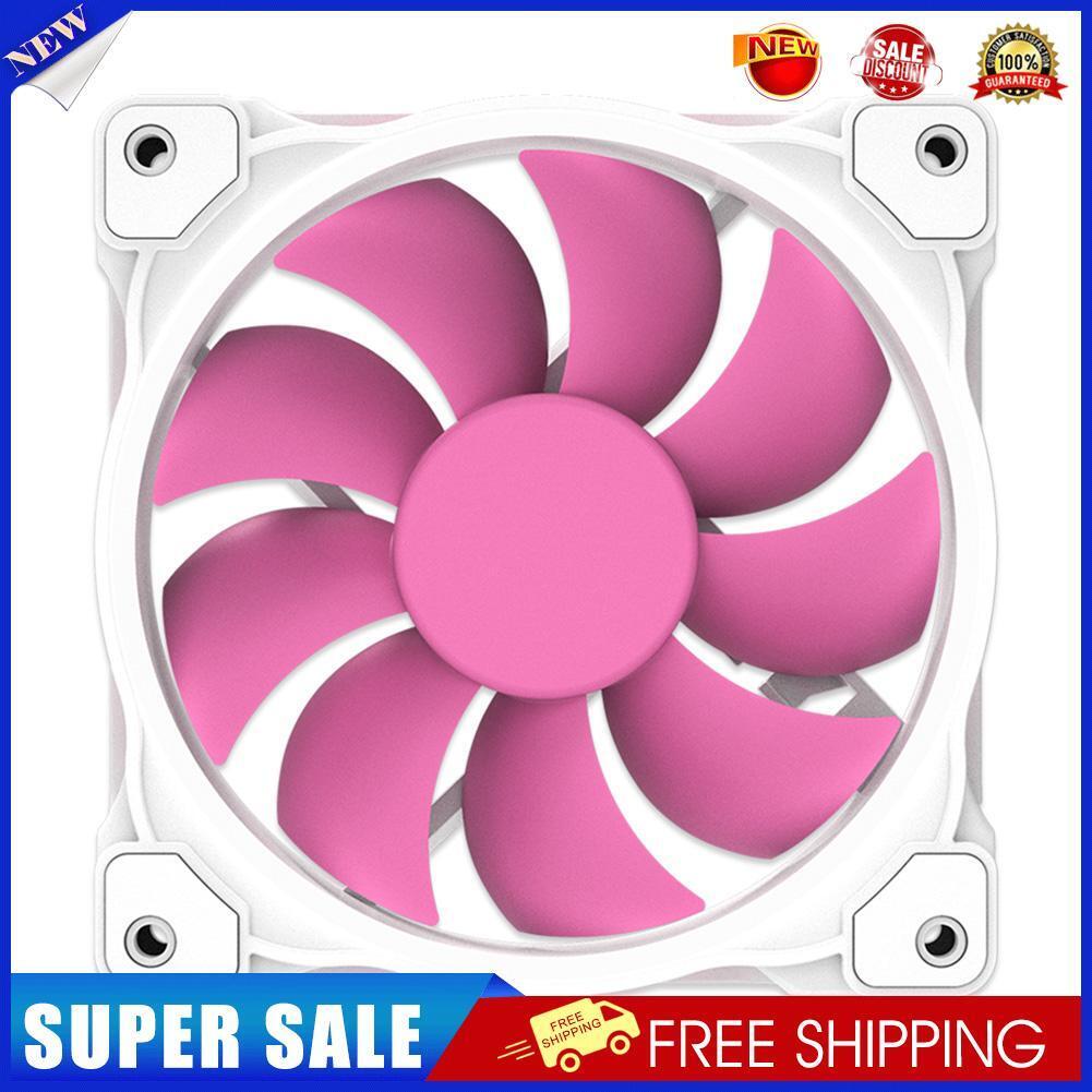ID-COOLING ZF-12025-W 12V DC Cooling Fan Desktop PC Chassis Cooler Radiator