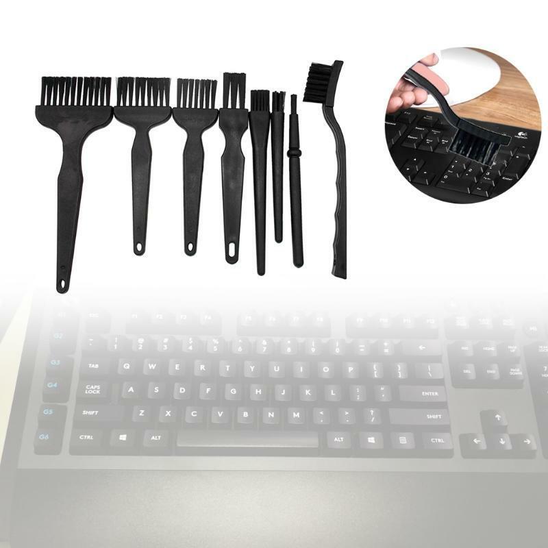 Small Portable Plastic Handle Anti Static Brushes Keyboard Cleaning Brush Kit