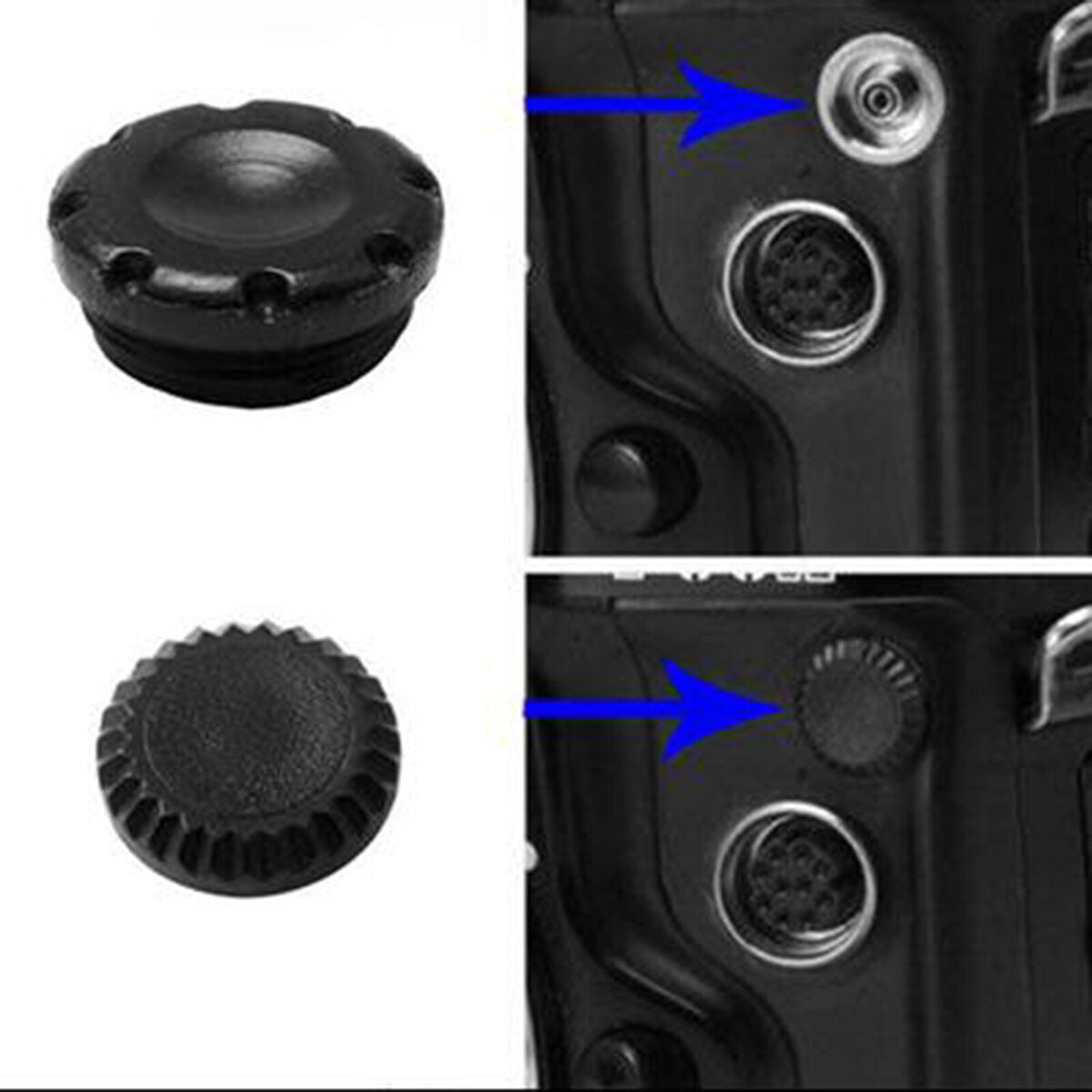 For Nikon D700/D300/D200 Flash/Shutter Camera Remote Flash Terminal Cap Cover