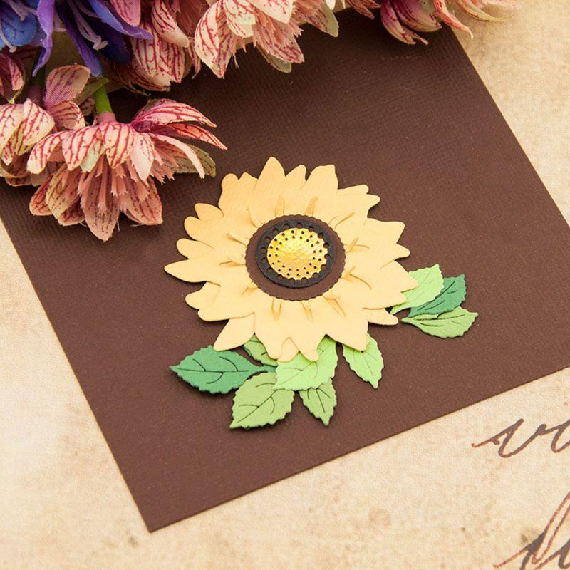 Leaf Metal Cutting Dies Stencil DIY Scrapbooking Album Stamp Paper Card Decor