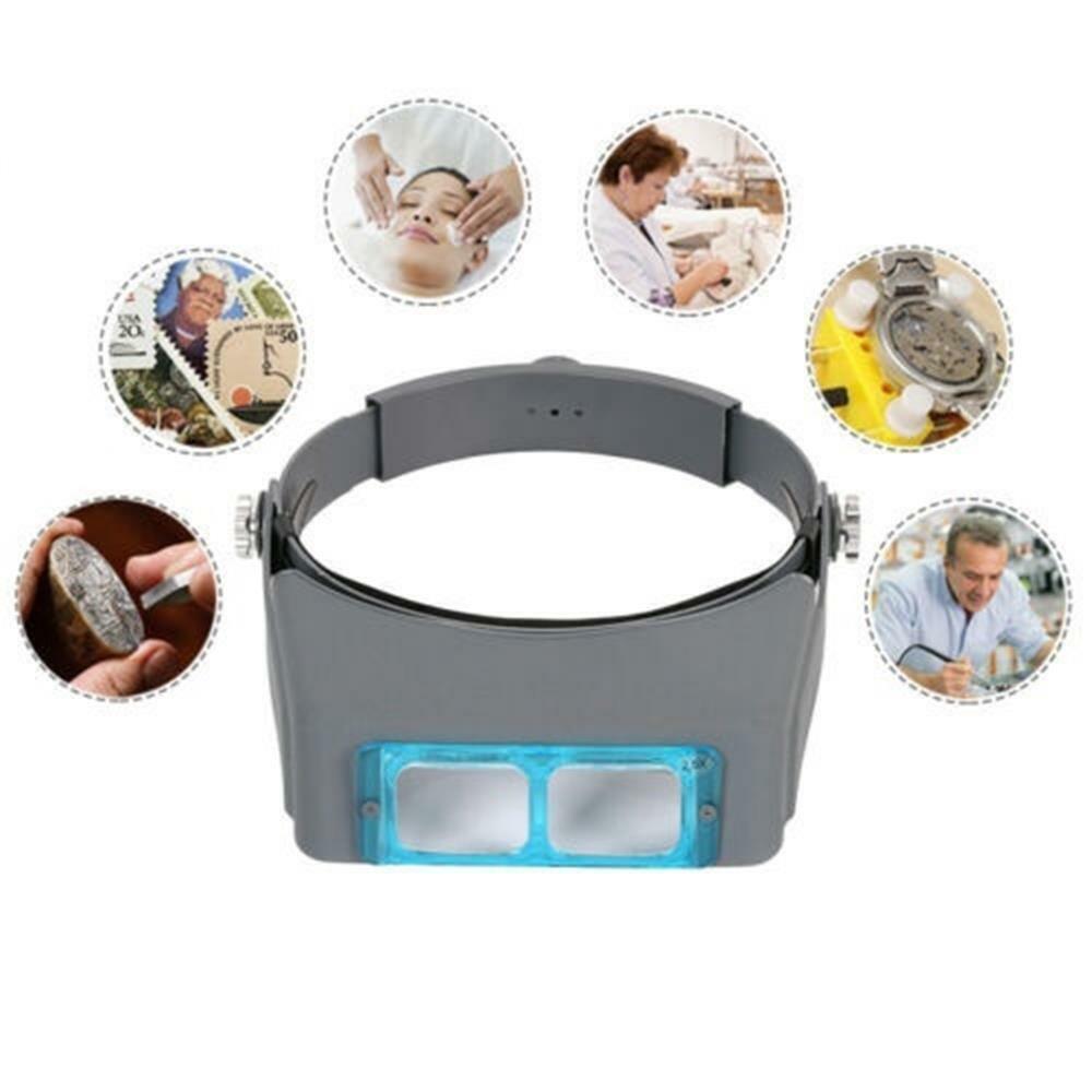Reading Lens Jewelry Repair Loupe Magnifying Glasses With 4 Lenses Magnifier