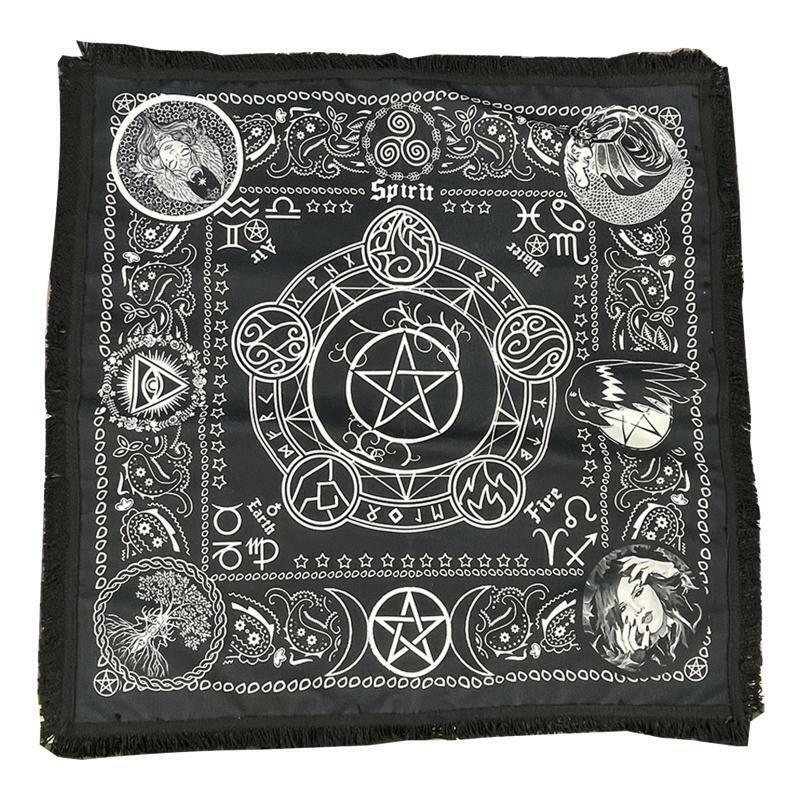 Altar Cloth Celtic Tree of Life Tentacle  Pagan Flannel Witchcraft Alter Tarot