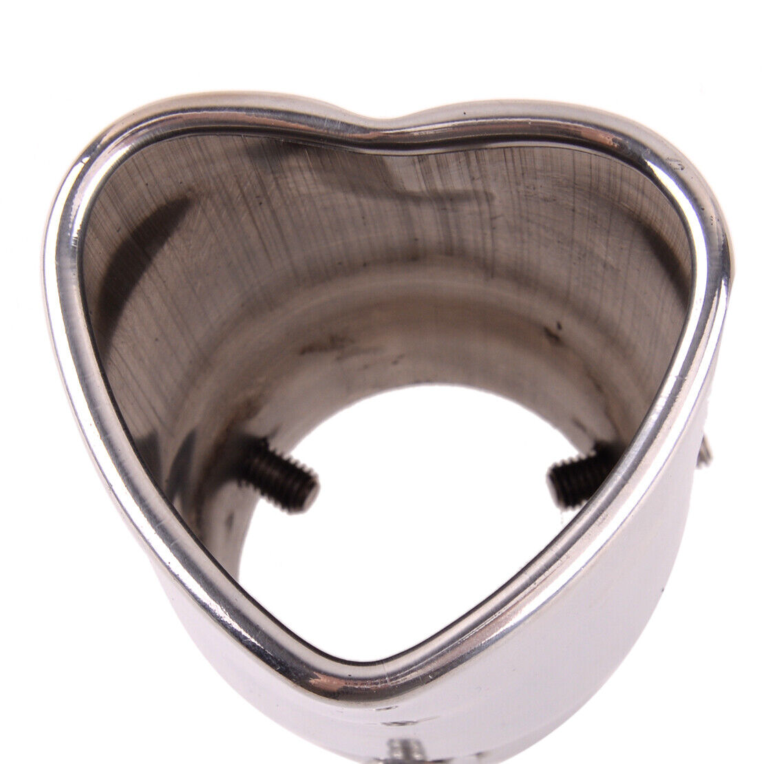 Heart Look Exhaust Tip Tail Inlet Stainless Steel Exhaust Muffler Tip Pipe